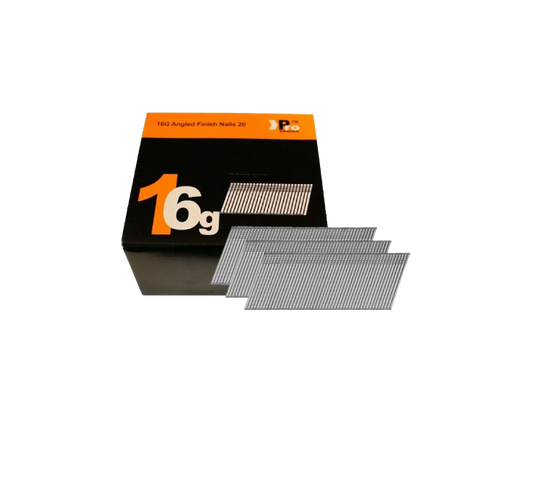 Brad Nails 16g Angled 20° x 2500 Mixed Sizes Pack