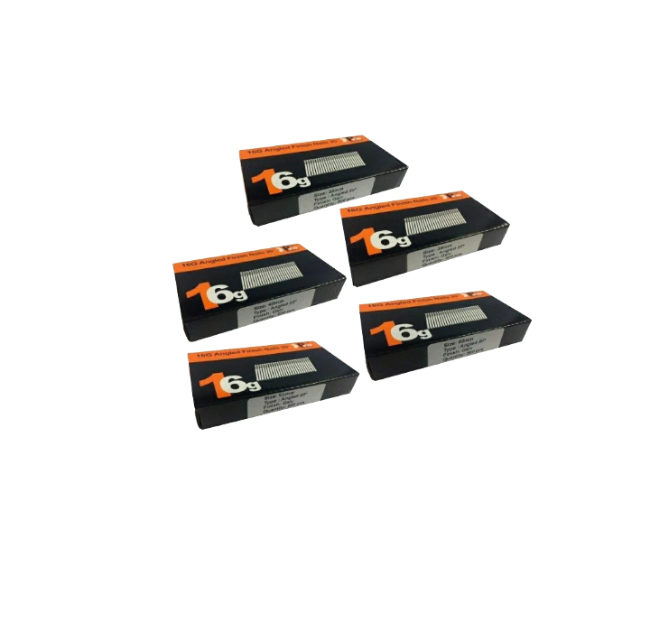 Brad Nails 16g Angled 20° x 2500 Mixed Sizes Pack