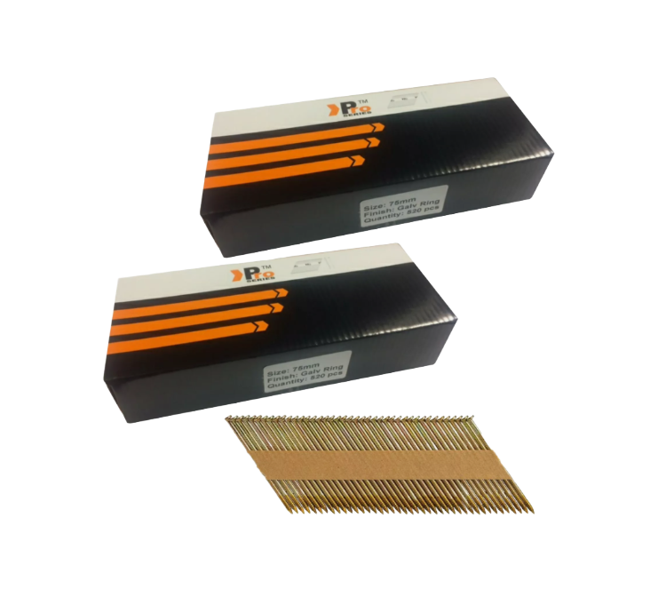Framing Nails 34° D-Head Nails 1040 Nail Pack (Select Size)