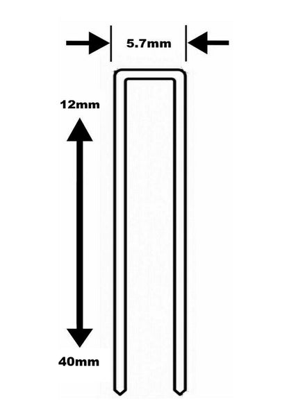90 Type Staples 2000 Pack (Select Sizes)