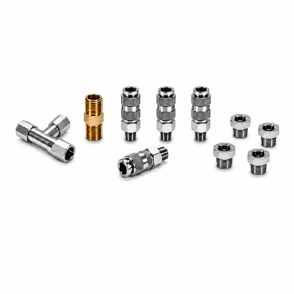 Workshop Air Line System 22mm John Guest Fittings 30m Hi-Flow Professional Kit