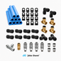Workshop Air Line System 22mm John Guest Fittings 30m Hi-Flow Professional Kit