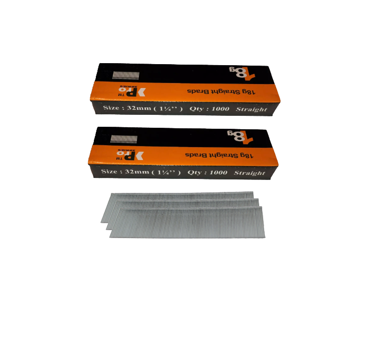 18g Brad Nails 2000 Pack (Select Sizes)