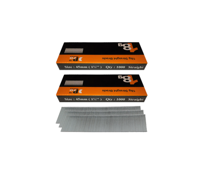 18g Brad Nails 2000 Pack (Select Sizes)