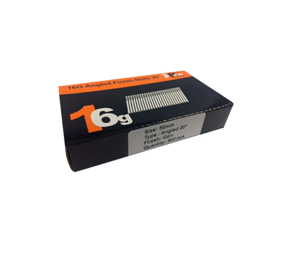 Brad Nails 16g Angled 20° x 500 Pack