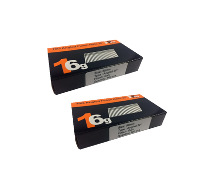 Brad Nails 16g Angled 20° x 1000 Pack