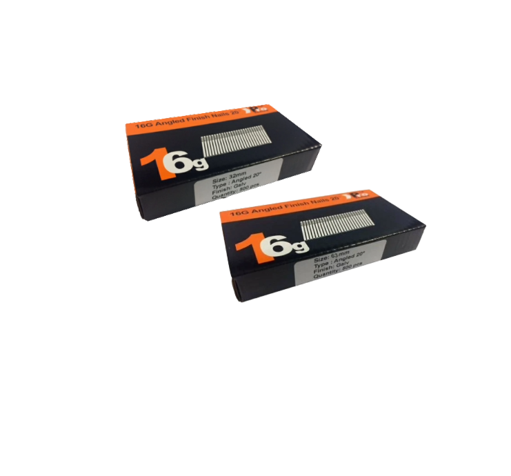 Brad Nails 16g Angled 20° x 1000 Mixed Pack (Select Size)