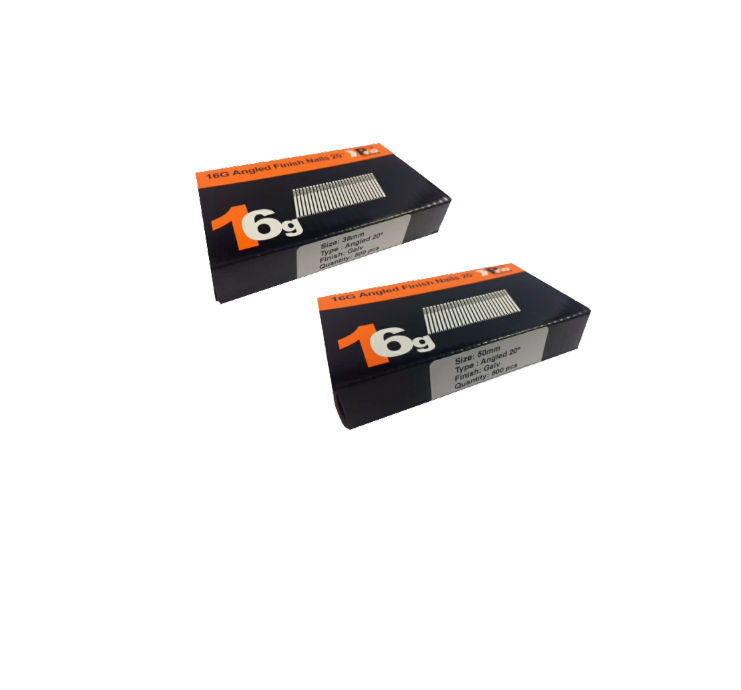 Brad Nails 16g Angled 20° x 1000 Mixed Pack (Select Size)
