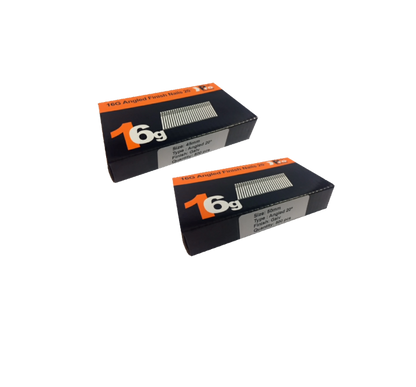 Brad Nails 16g Angled 20° x 1000 Mixed Pack (Select Size)