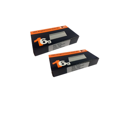 Brad Nails 16g Angled 20° x 1000 Mixed Pack (Select Size)