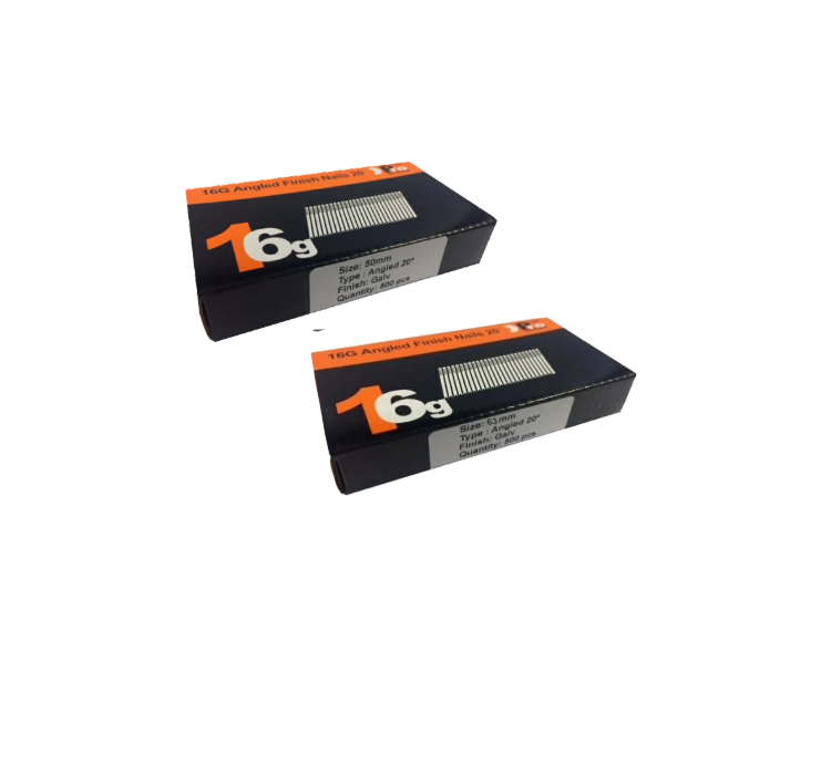 Brad Nails 16g Angled 20° x 1000 Mixed Pack (Select Size)