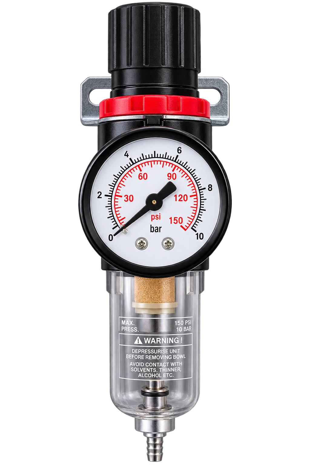 1/4" Adjustable Filter Regulator
